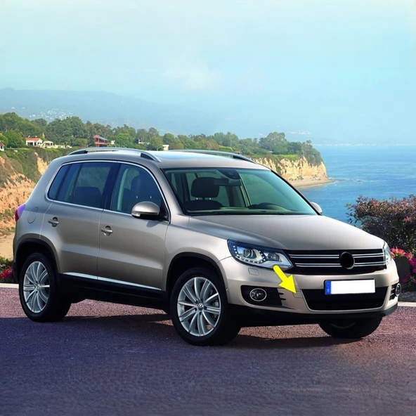 VW Tiguan 2012-2015 Ön Tampon Çeki Çekme Demiri Kapağı 5N0807241B ürün görseli