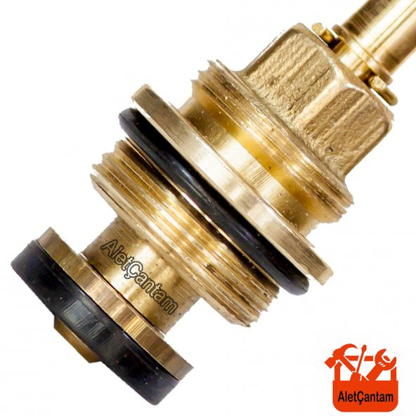 Aletçantam Ankastre Salmastra Geniş Tip 3/4 Stop Valf 9.5 CM - 6