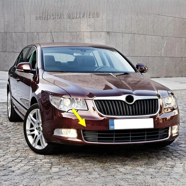 Skoda Superb 2 2009-2013 Ön Tampon Çeki Demiri Kapağı 3T0807241 ürün görseli