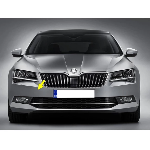 Skoda Superb 3 2015-2019 Ön Tampon Çeki Demiri Kapağı 3V0807241