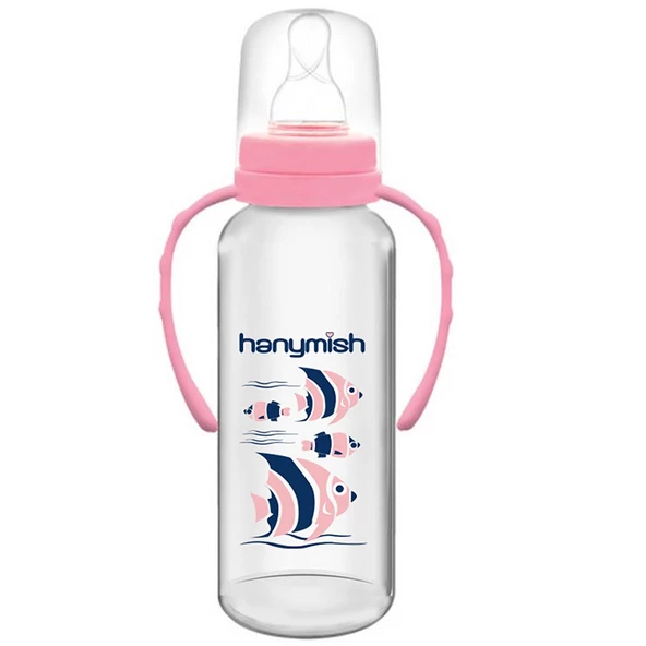 Hanymish 433 Kulplu PP Biberon 240 ml - 2