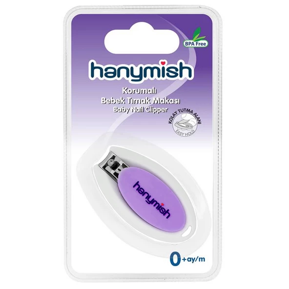 Hanymish 900 Korumalı Bebek Tırnak Makası - 5