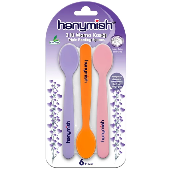 Hanymish 510 Mama Kaşığı 3 lü - 4