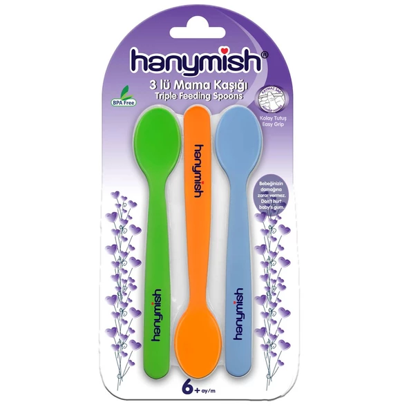 Hanymish 510 Mama Kaşığı 3 lü - 2