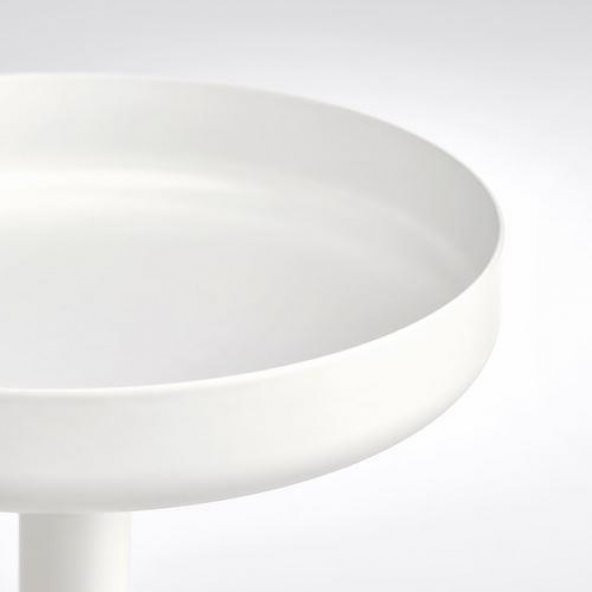 Metal Çiçeklik-Saksılık Beyaz Renk MeridyenDukkan 24 cm İç Mekana Uygun - 3