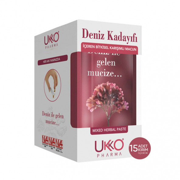 Ukko Pharma Deniz Kadayıfı İçeren Bitkisel Karışımlı Macun 105 gr