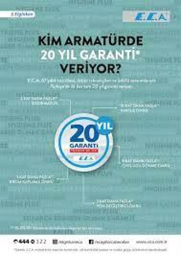 ECA SPYLOS KUĞU LAVABO BATARYASI - 3