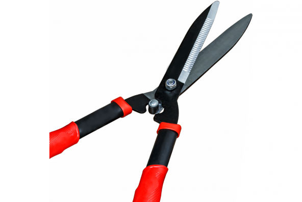 Sfd Çim Biçme Makası Metal Saplı Çimen Makası Tırtırlı Ağız