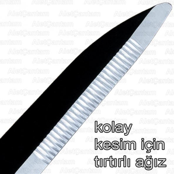 Sfd Çim Biçme Makası Metal Saplı Çimen Makası Tırtırlı Ağız - 4