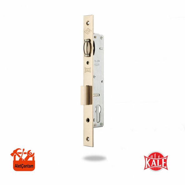 Kale 155u Makaralı Alüminyum Kapı Kilidi Dar Tip barelsiz Gövde