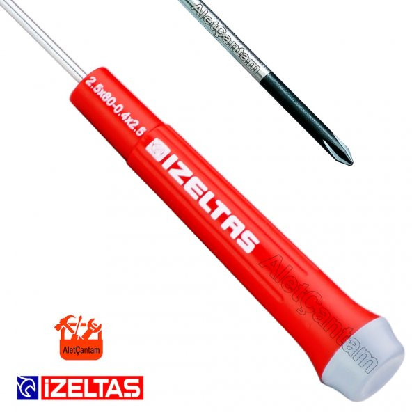 İzeltaş Elektronikçi Klemens Tornavida Yıldız Uçlu 3x60