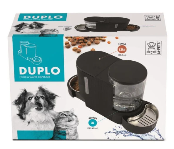 M-PETS DUPLO MAMA ve SU KABI HAZNELİ SİYAH 3L/1.3KG