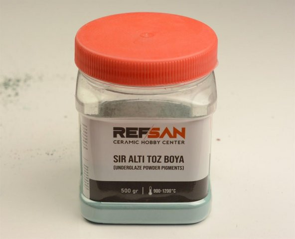 Sır Altı Toz Boya 6135 Su Yeşili 500 gr ürün görseli