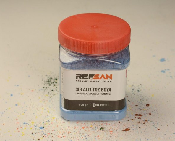 Seramik Toz Boya Sır Altı 6130 Koyu Mavi 500 gr ürün görseli
