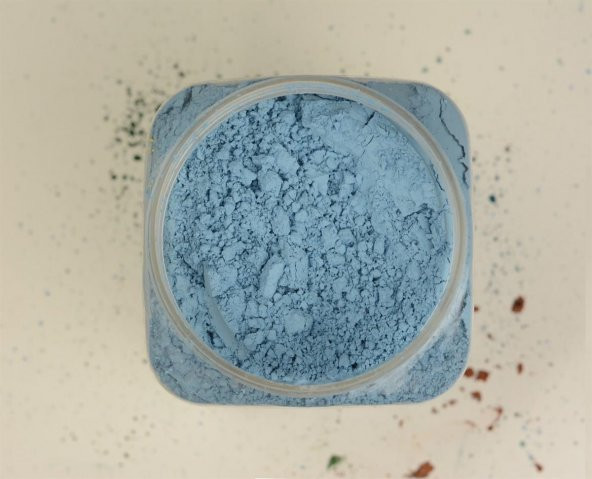 Toz Boya Sır Altı 862 Turkuaz - Açık Mavi - Boncuk Mavi 500 gr - Resim 2