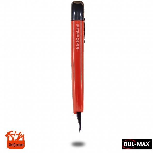 Bulmax Maket Bıçağı Otomatik Kilitlemeli 18Mm - 4