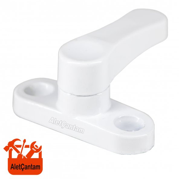 Pvc Çocuk Emniyet Mandalı Pencere Kilidi Beyaz metal-zamak - 3