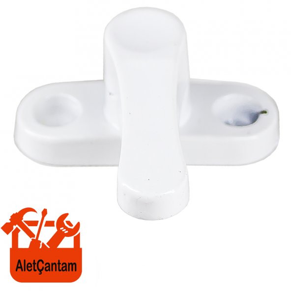 Pvc Çocuk Emniyet Mandalı Pencere Kilidi Beyaz metal-zamak - 5