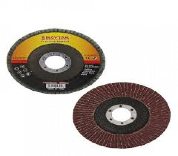 GFB FLAP DİSK ZIMPARA ALÜMİNYUM OKSİT (AHŞAP VE METAL) 115MM - 6