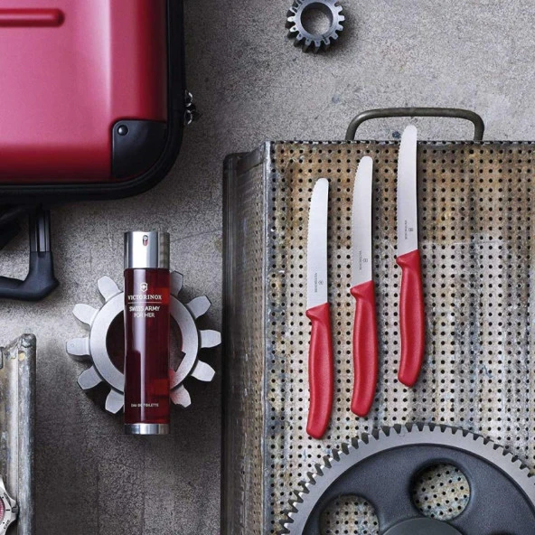 Victorinox SwissClassic 11cm Domates Sosis Bıçağı Kırmızı 6.7831 - Resim 6