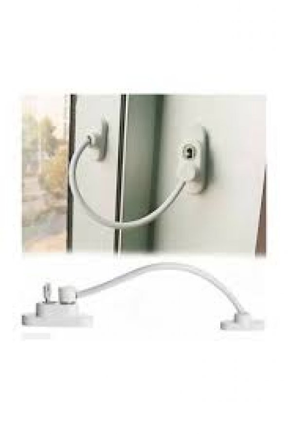 Aletçantam Pencere Çocuk Emniyet Kilidi Çelik Kordon - 3