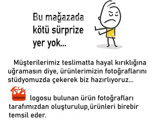 ALETÇANTAM CIRT ZIMPARA SETİ CIRTLI ZIMPARA TABANI+3 ADET ZIMPARA - 6