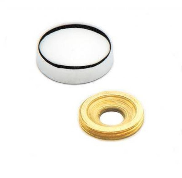 Krom Vida Kapağı Vida 15 MM Gizleyici Kapak (10 Lu Paket) - Resim 5