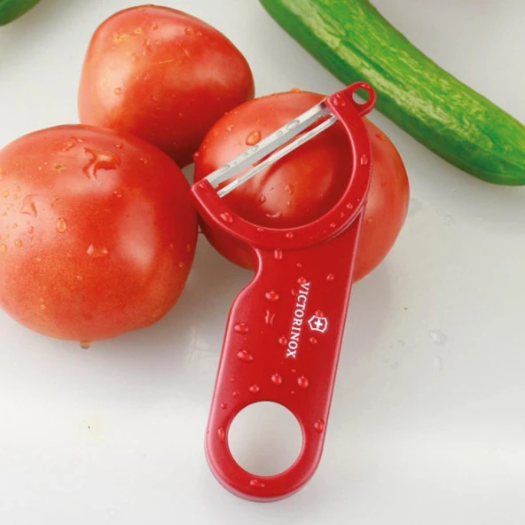 Victorinox Patates Salatalık Soyacağı Kırmızı 7.6073 - 7