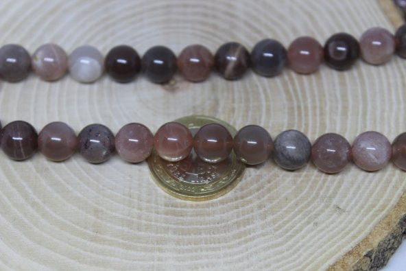 Güneş Taşı Royal Koyu Alacalı Renkler 10mm/adet - Resim 3