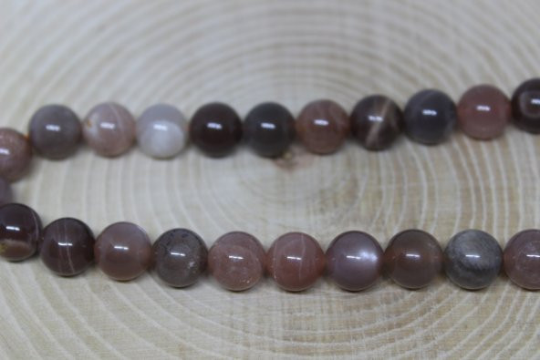 Güneş Taşı Royal Koyu Alacalı Renkler 10mm/adet - Resim 4