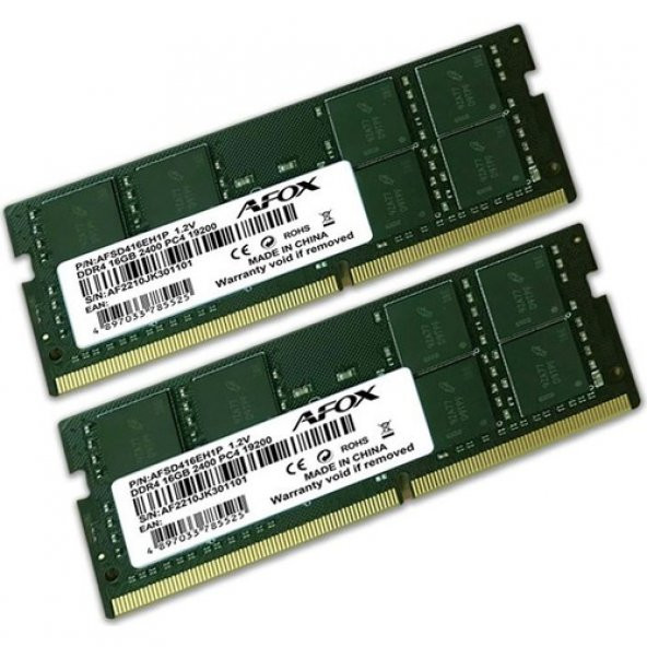Afox DDR4 16GB Notebook 2400MHZ SODIMM RAM
