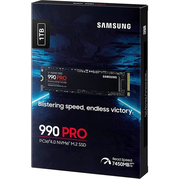 Samsung 990 Pro 1TB M.2 NVMe SSD (7450/6900MB/s) - 3