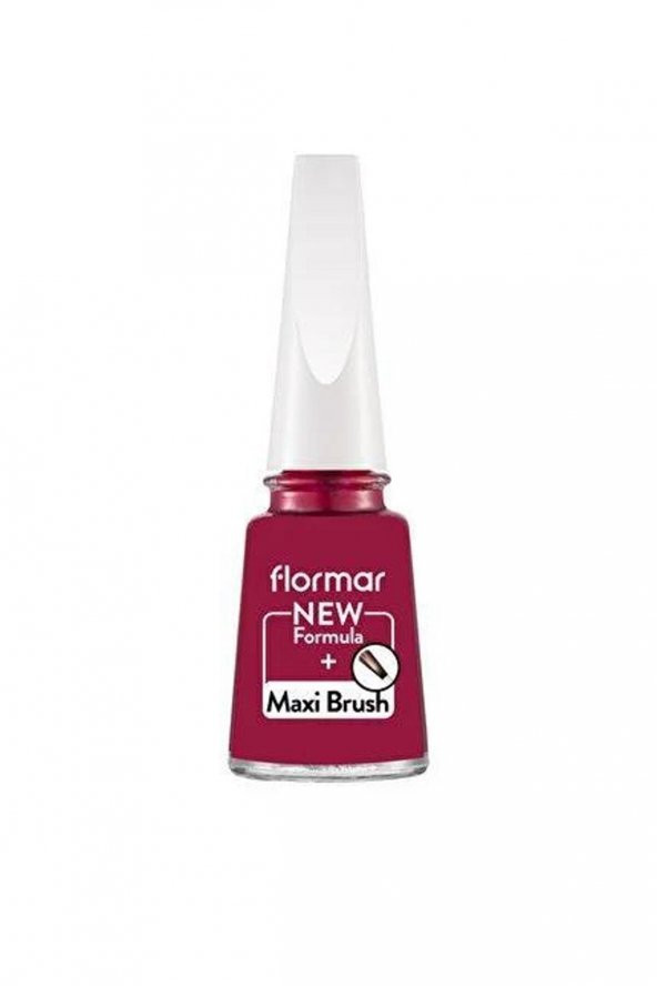 Flormar Oje Yeni Maxi Brush 075 Baroque Bordeaux - 1