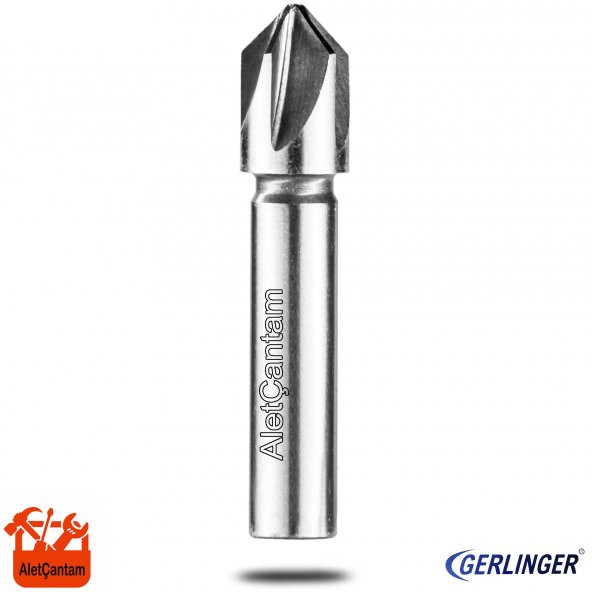 GERLİNGER HAVŞA FREZE MATKAP VİDA HAVŞA 90° (10MM-ÇOK KANALLI)