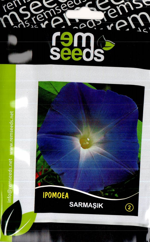 Sarmaşık Çiçek Tohumu - 2 - Tropaeolum Azureum (Blue Nasturtium) (~ Takribi 12 Tohum)