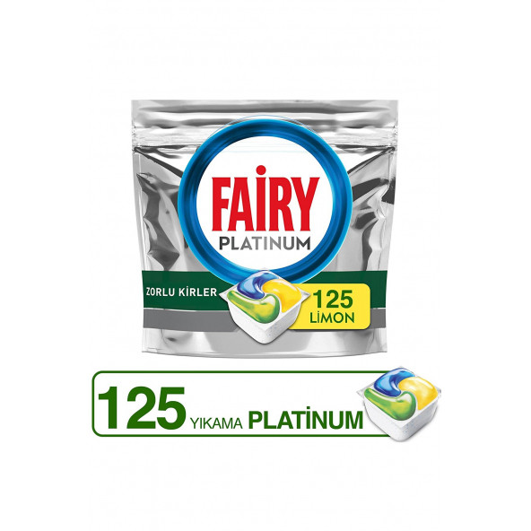 Fairy Platinum 125'li Bulaşık Makinesi Kapsülü