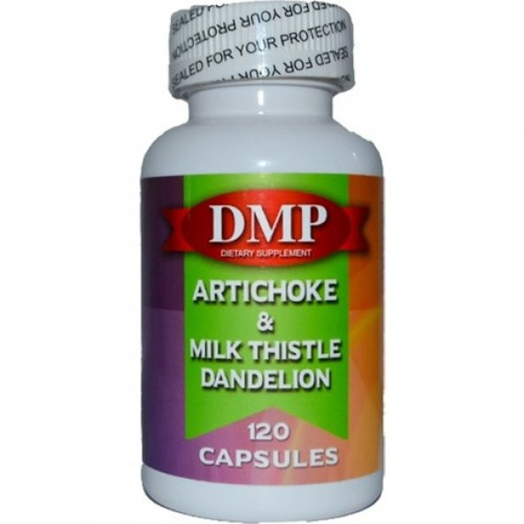 Dmp Artichoke & Milk Thistle Dandelion 120 Capsules