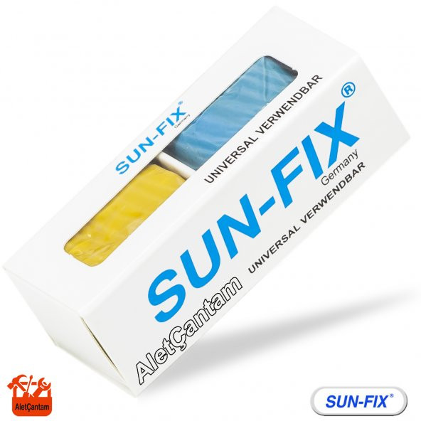 SUN-FİX METAL KAYNAK MACUN RADYATÖR PETEK TAMİR MACUNU (200C°)