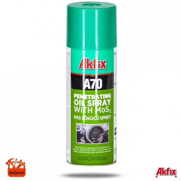 Akfix A70 Pas Sökücü Sprey 200 Ml