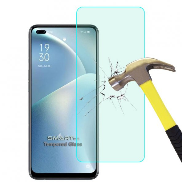 Oppo Reno 4 Lite Temperli Kırılmaz Cam Ekran Koruyucu