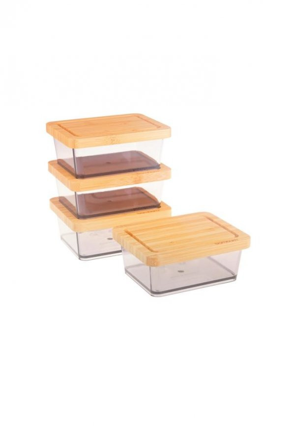 Bambum Made - 4lü Saklama Kabı