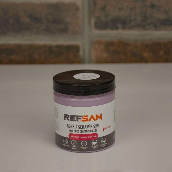 Renkli Sır Pembe Kobalt 880-5  (1050 °C) 5 kg - Resim 2