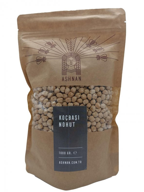 Ashnan Koçbaşı Nohut 1000g ( 9 mm)