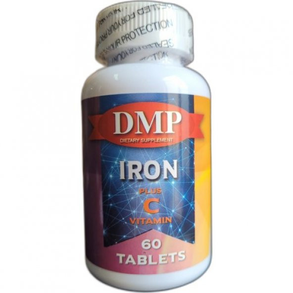 DMP Demir Iron Plus Vitamin C 60 Tablets