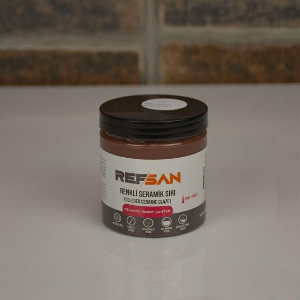 Renkli Sır Kızıl Kahve 232 (1050 °C) 5 kg - 2