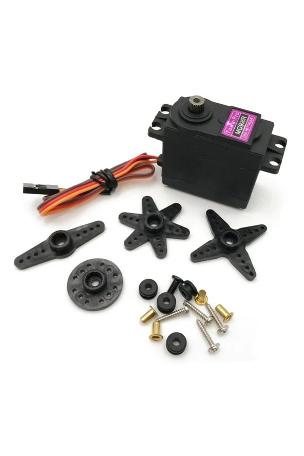 Tower Pro MG996R Metal Dişli Dijital Tork 13kg Servo Motor ürün görseli