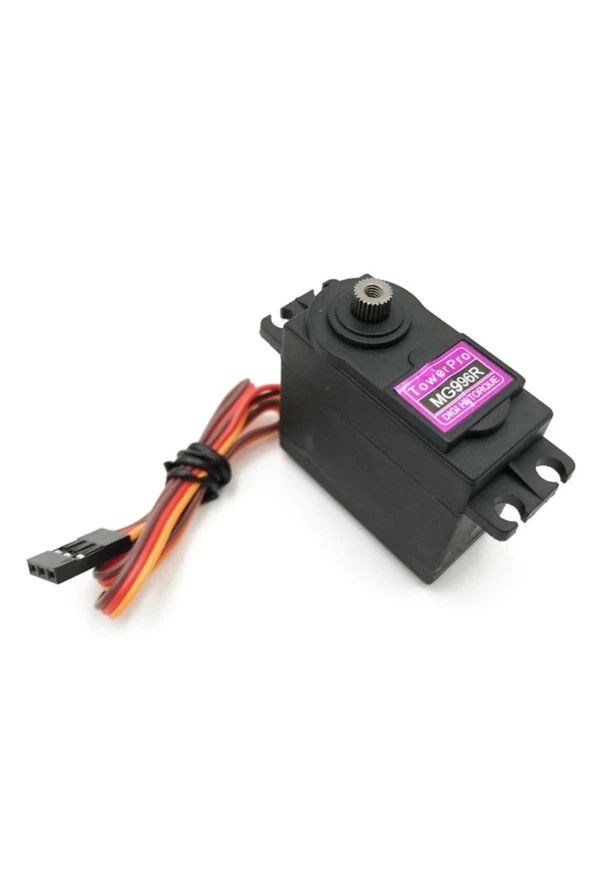 Tower Pro MG996R Metal Dişli Dijital Tork 13kg Servo Motor - Resim 3