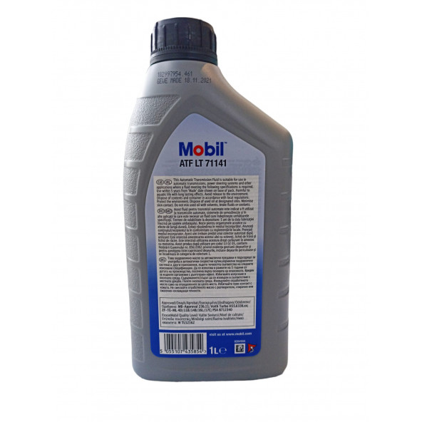 Mobil Atf Lt 71141 Otomatik Şanzıman Yağı 1l ATF LT71141 - 4