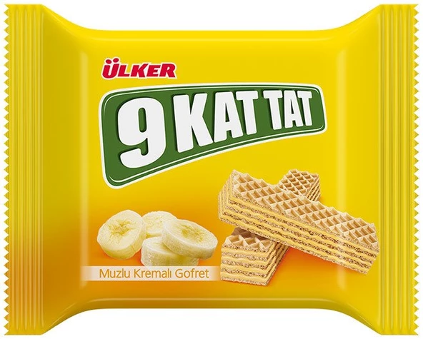 Ülker Dokuz Kat Tat Muzlu Gofret 39 gr 24 adet - 2