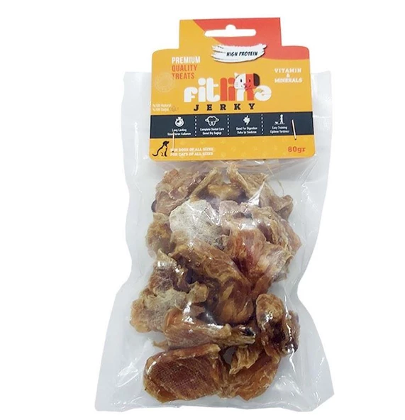 Fitline Kurutulmuş Tavuk Köpek Ödülü 80 gr